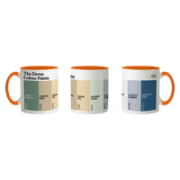 The Devon Colour Palette Porcelain Mug
