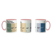 The Devon Colour Palette Porcelain Mug
