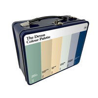 Devon Colour Palette metal lunch box