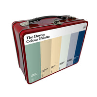 The Devon Colour Palette Metal Lunch Box