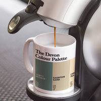 The Devon Colour Palette mug for Devon Holiday Homes