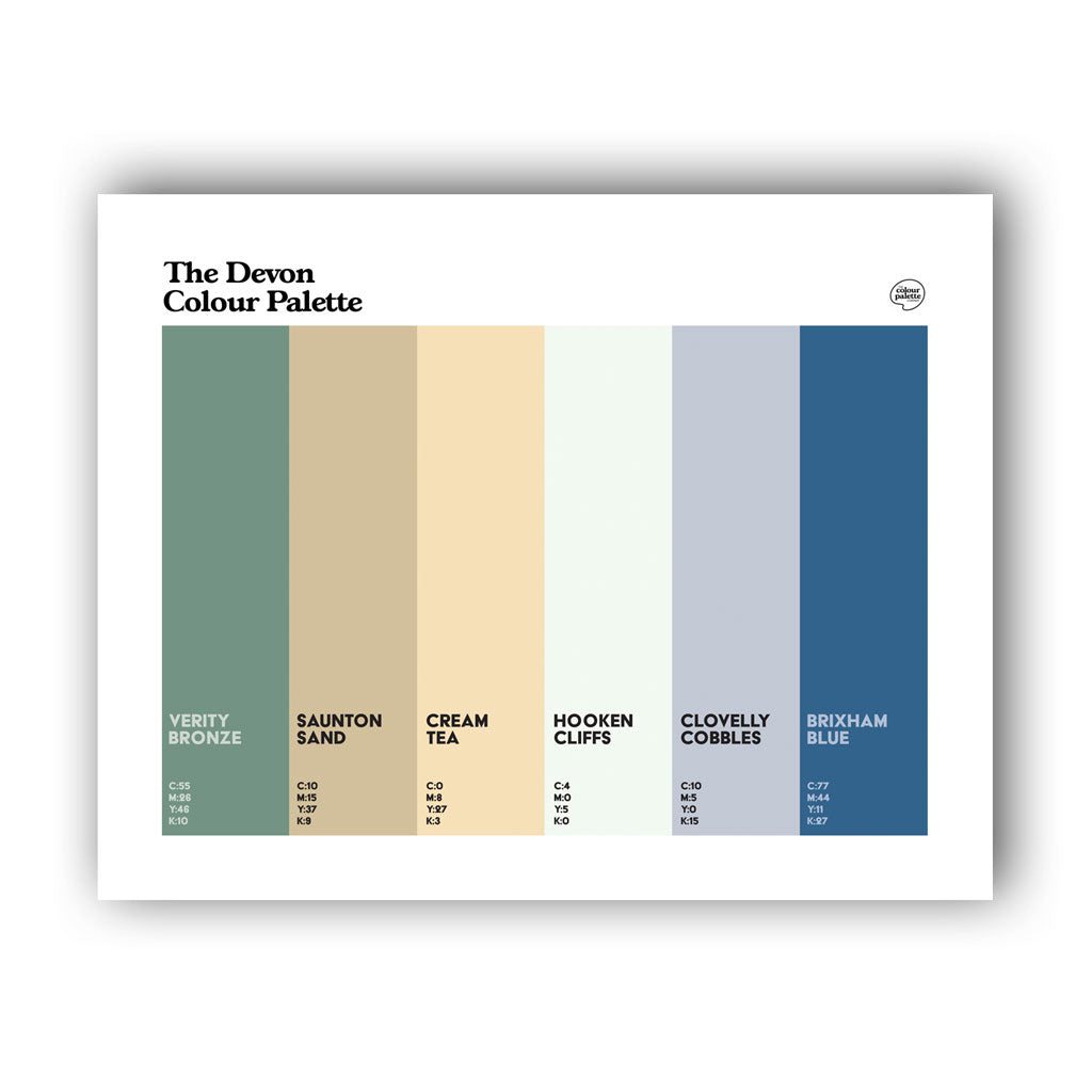 Devon Art Print: Unframed
