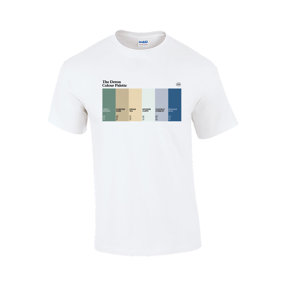 Devon Colour Palette tee shirt t shirt