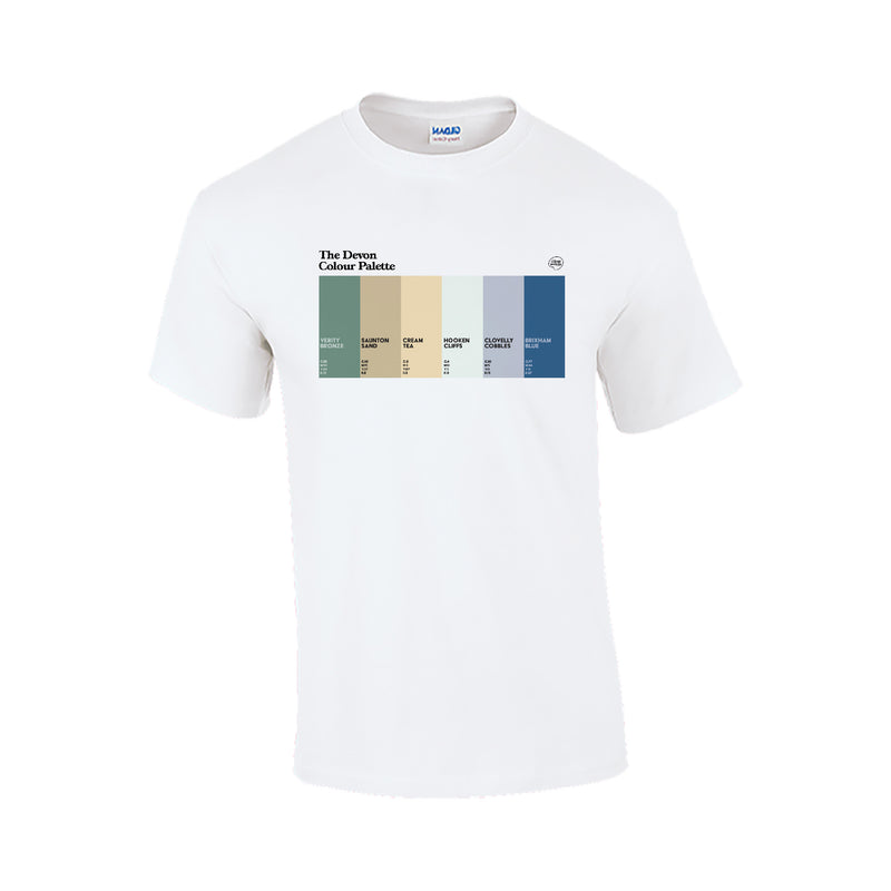 The Devon Colour Palette T-Shirt – The Colour Palette Company