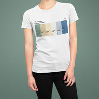 Devon Colour Palette tee shirt t shirt