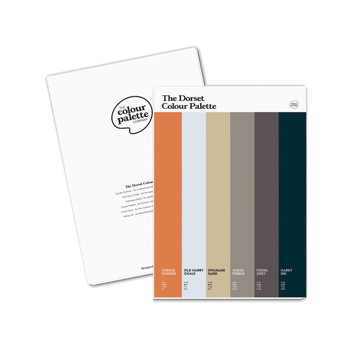 The Dorset Colour Palette A5 Notepad