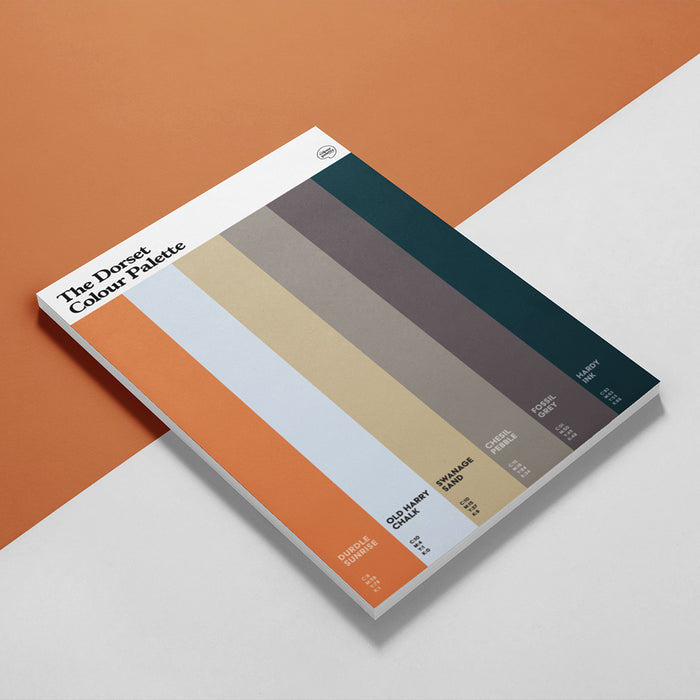 The Dorset Colour Palette A5 Notepad