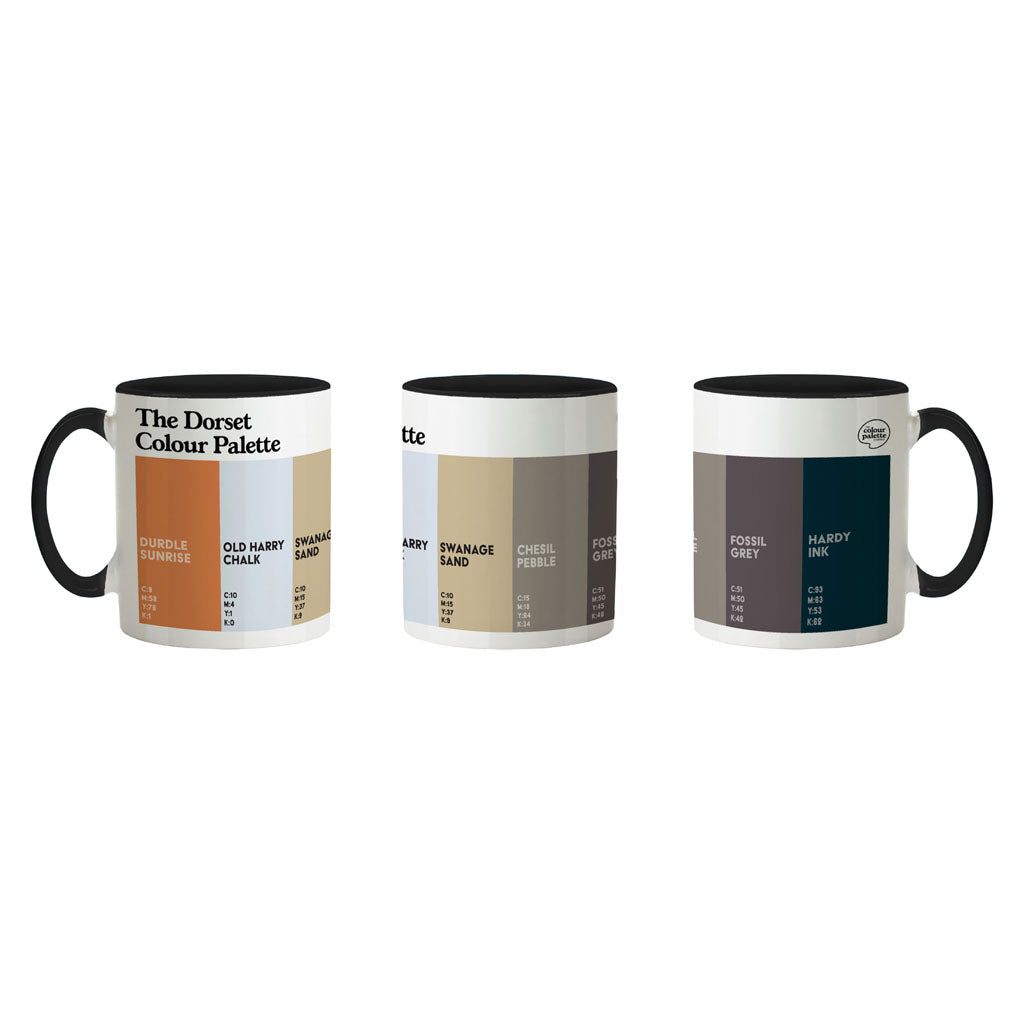 The Dorset Colour Palette Porcelain Mug