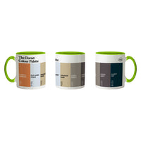 The Dorset Colour Palette Porcelain Mug