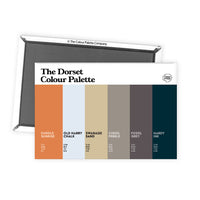 The Dorset Colour Palette Fridge Magnet