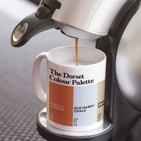 The Dorset Colour Palette Porcelain Mug