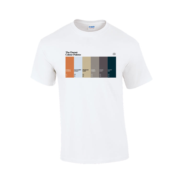 The Dorset Colour Palette T-Shirt