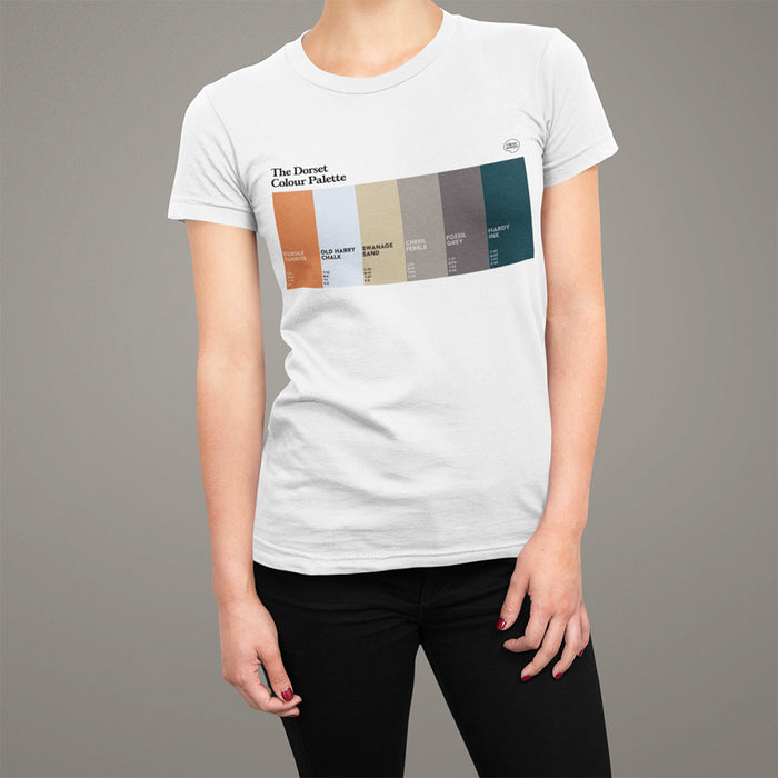The Dorset Colour Palette T-Shirt