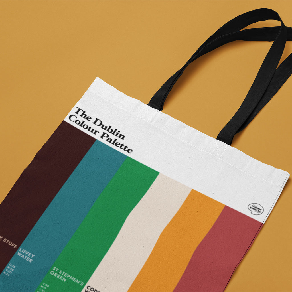 The Dublin Colour Palette Tote Bag