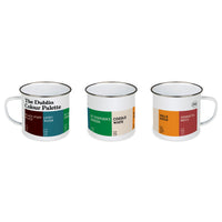 Dublin colours enamel mug
