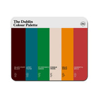 Dublin Home Office Mouse Mat featuring the Dublin Colour Palette