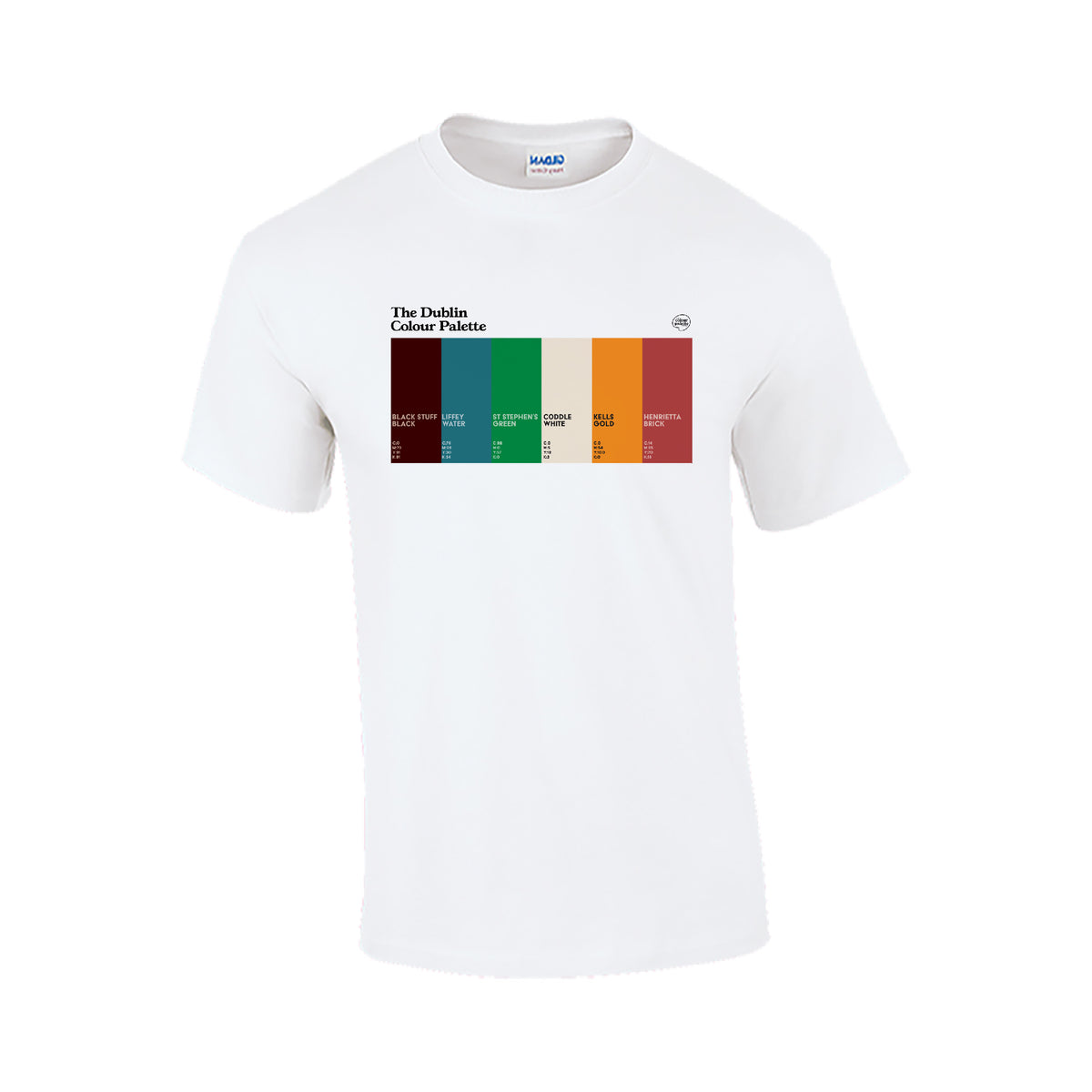 The Dublin Colour Palette t-shirt