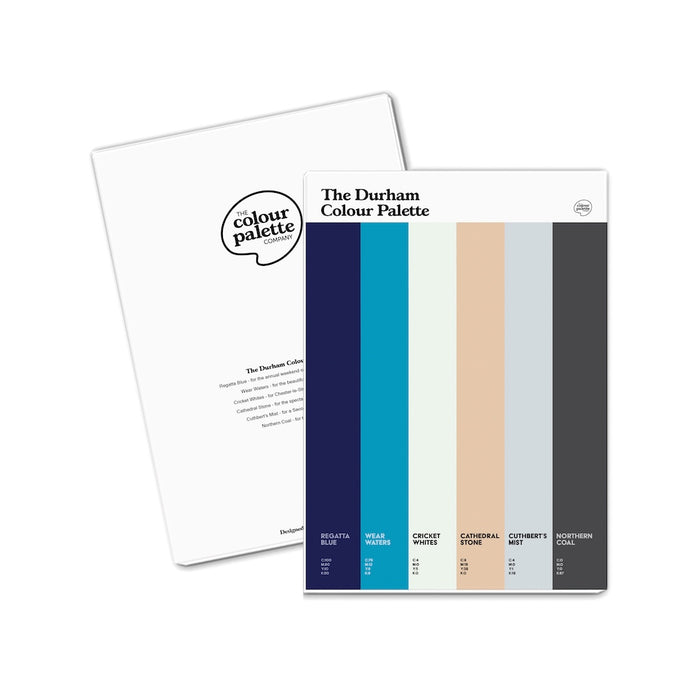 The Durham Colour Palette A5 Notepad