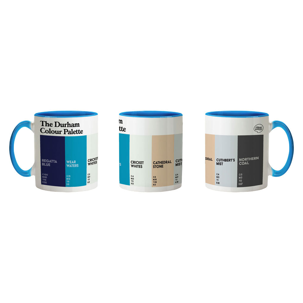 The Durham Colour Palette Porcelain Mug