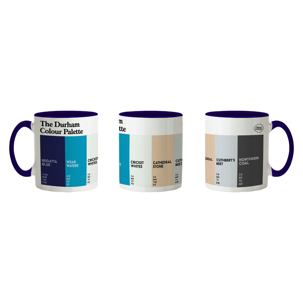The Durham Colour Palette Porcelain Mug