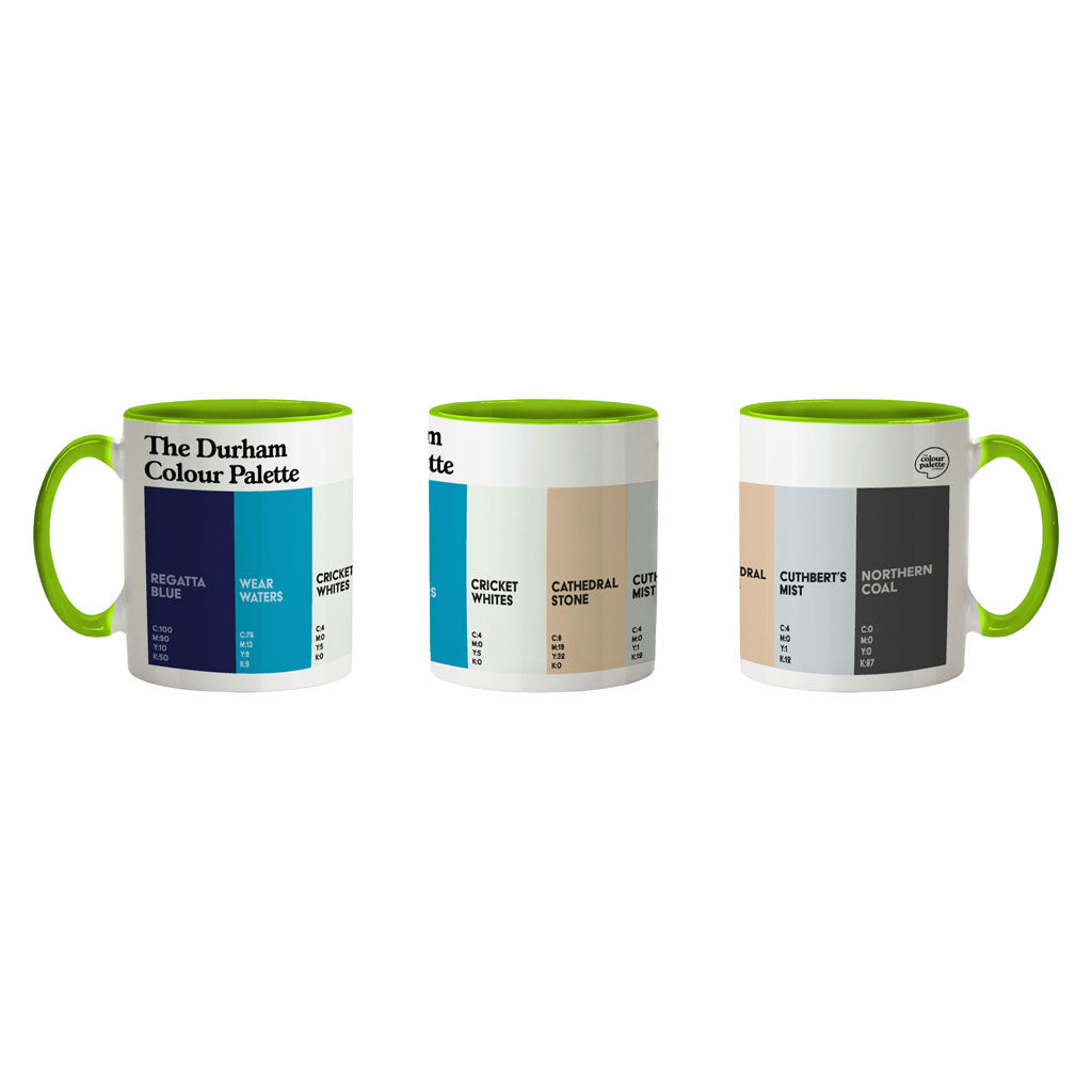The Durham Colour Palette Porcelain Mug