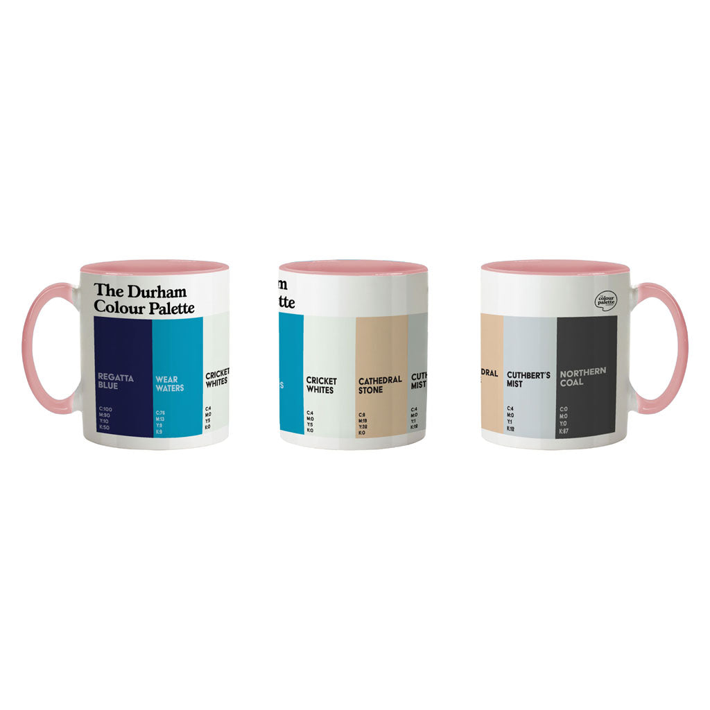 The Durham Colour Palette Porcelain Mug