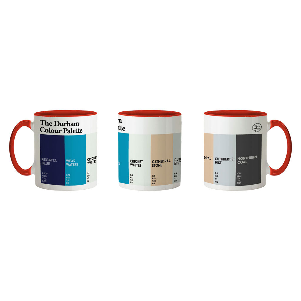 The Durham Colour Palette Porcelain Mug
