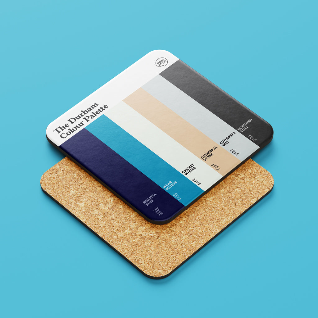 The Durham Colour Palette Coaster