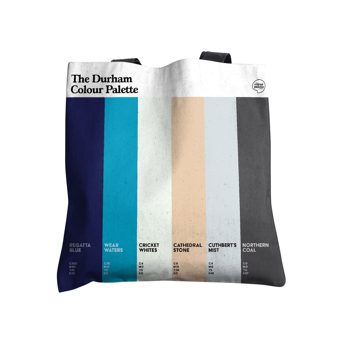The Durham Colour Palette Tote Bag
