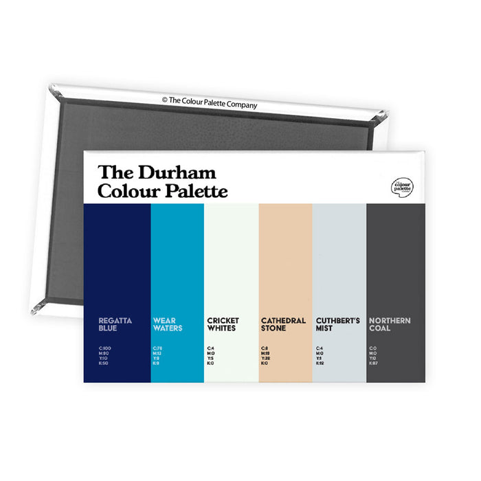 The Durham Colour Palette Fridge Magnet