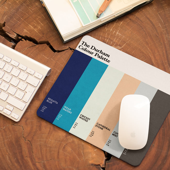 The Durham Colour Palette Mouse Mat