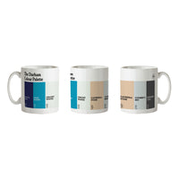 The Durham Colour Palette Porcelain Mug