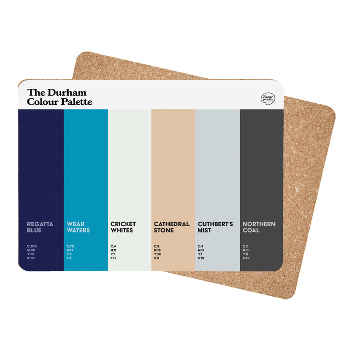 The Durham Colour Palette Placemat