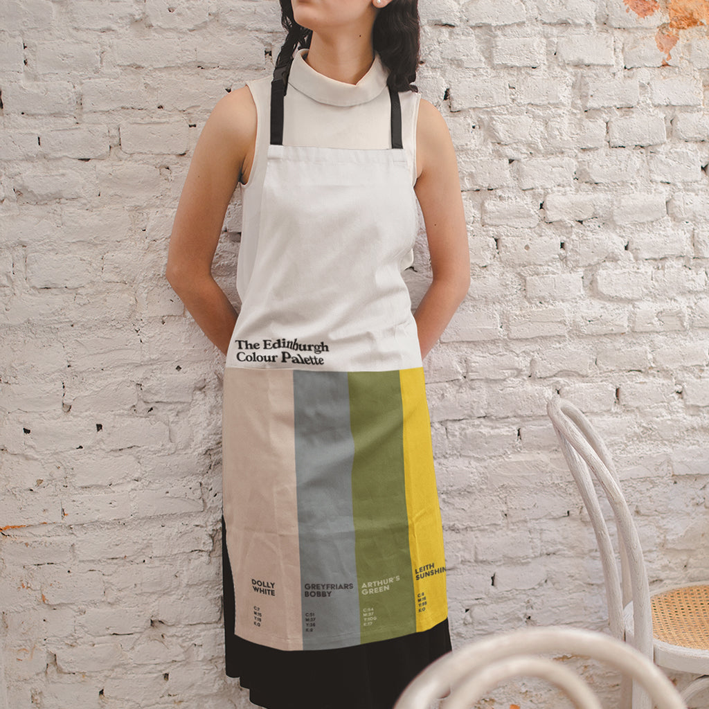 The Edinburgh Colour Palette Apron
