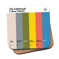 The Edinburgh Colour Palette Coaster