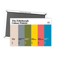 The Edinburgh Colour Palette Fridge Magnet
