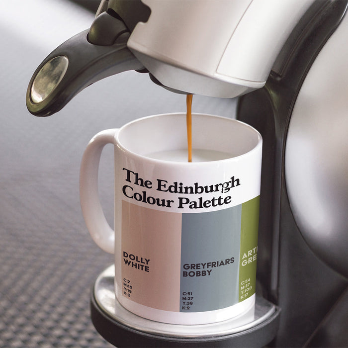 The Edinburgh Colour Palette Porcelain Mug