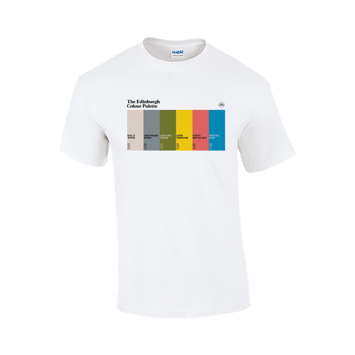 The Edinburgh Colour Palette T-Shirt