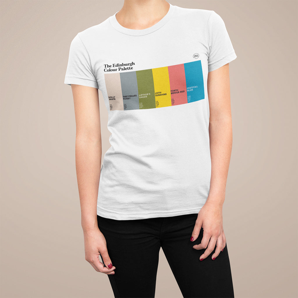 The Edinburgh Colour Palette T-Shirt
