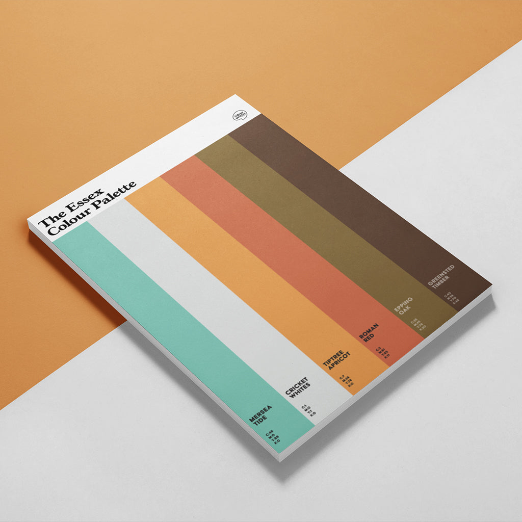 The Essex Colour Palette A5 Notepad