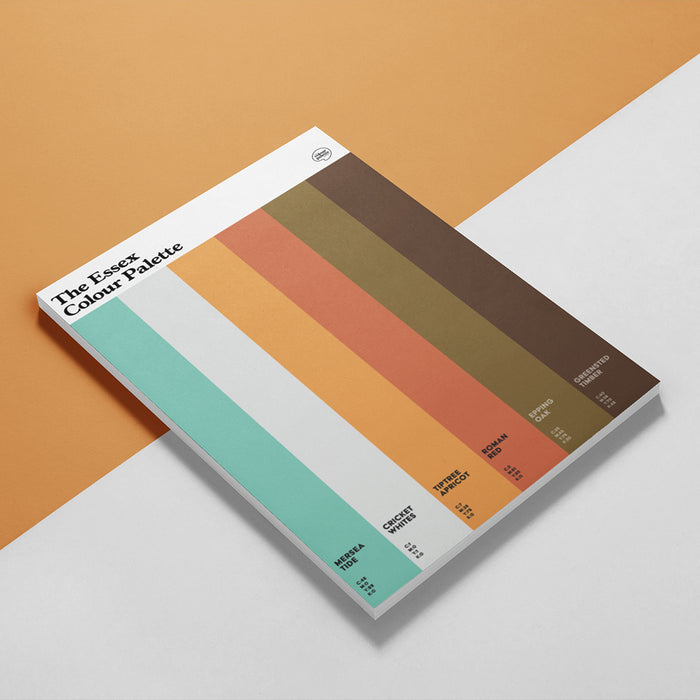 The Essex Colour Palette A5 Notepad