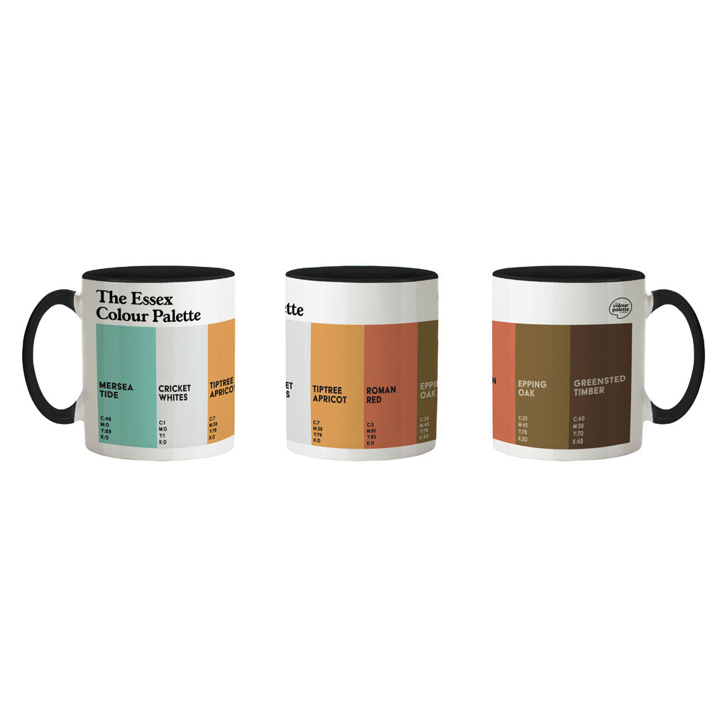 The Essex Colour Palette Porcelain Mug