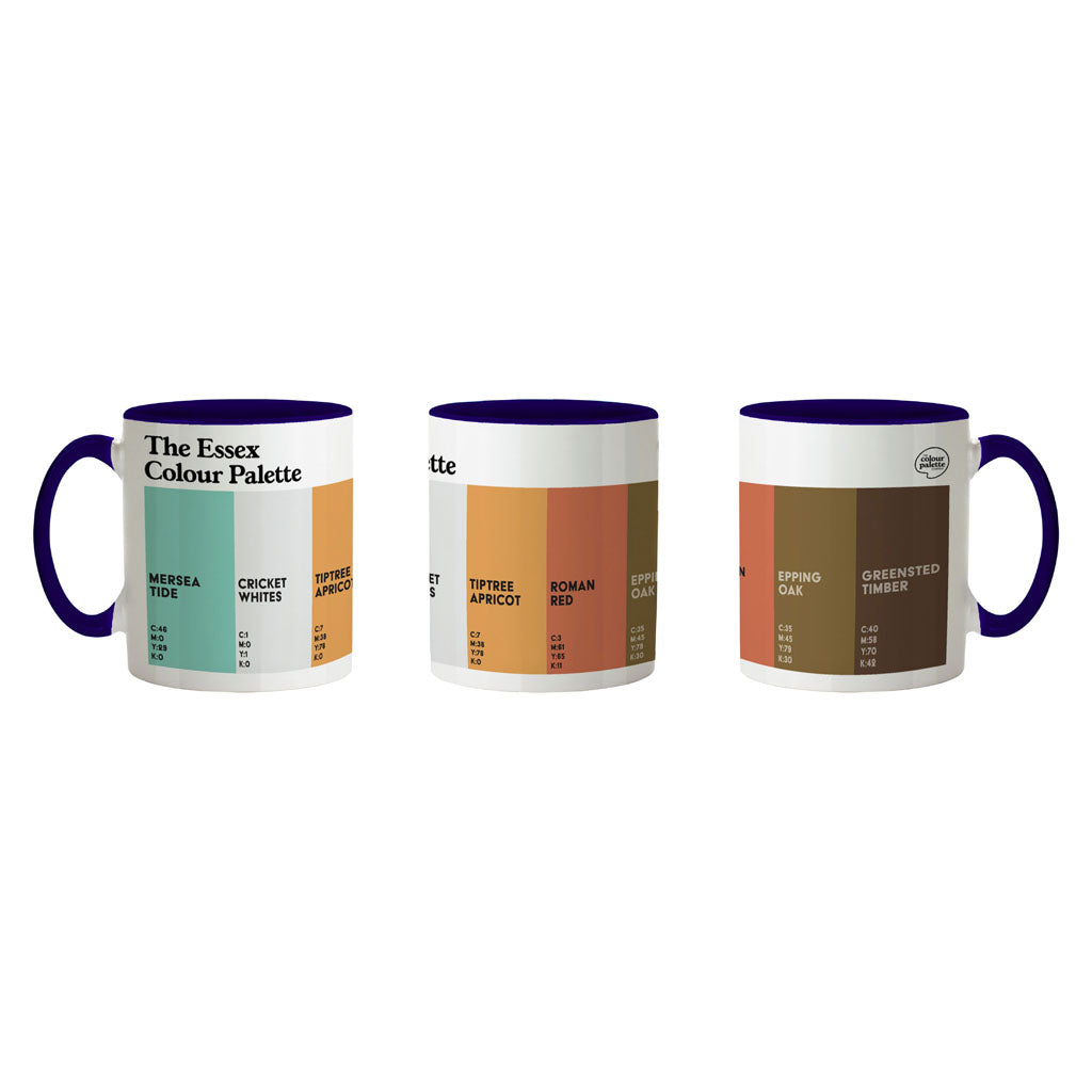 The Essex Colour Palette Porcelain Mug