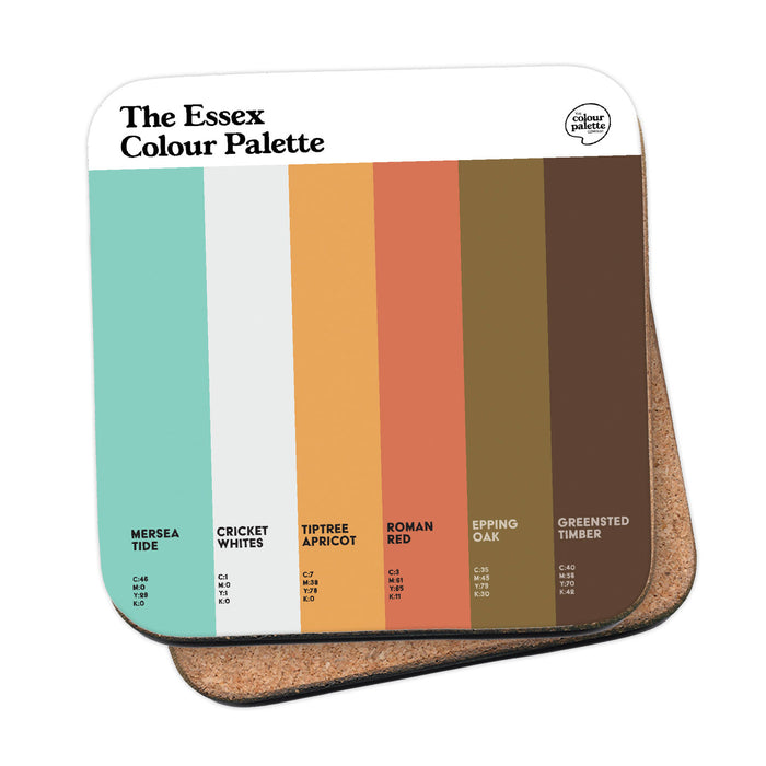 The Essex Colour Palette Coaster