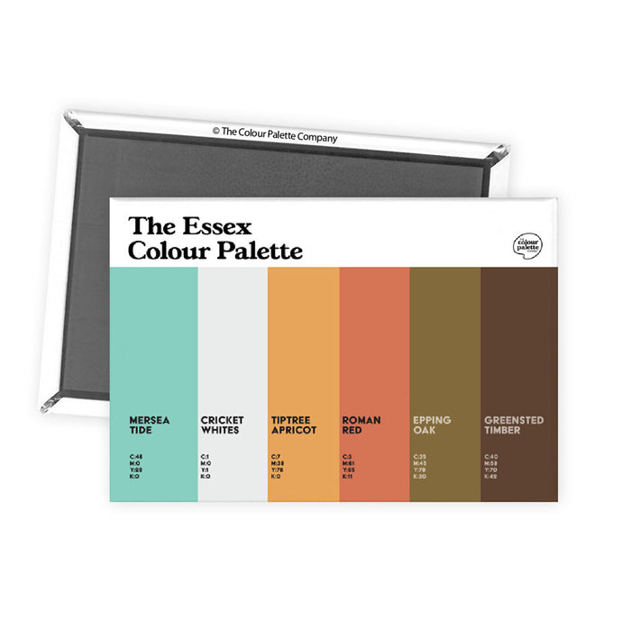 The Essex Colour Palette Fridge Magnet