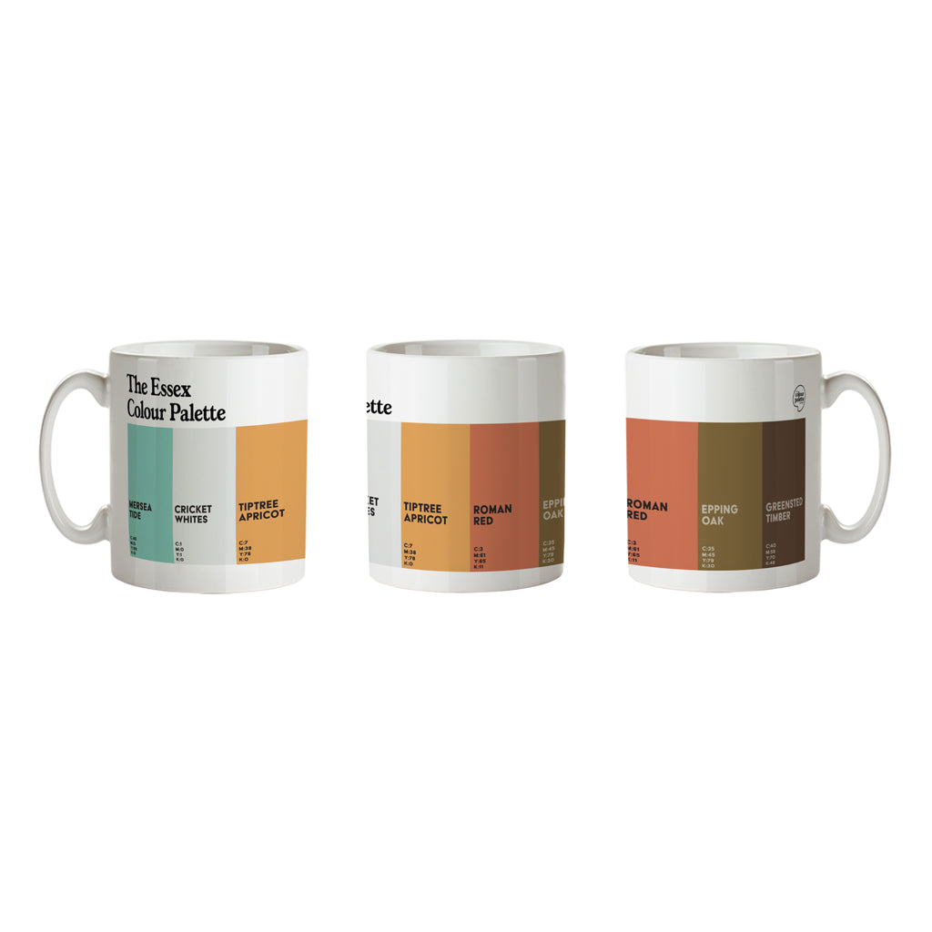 The Essex Colour Palette Porcelain Mug