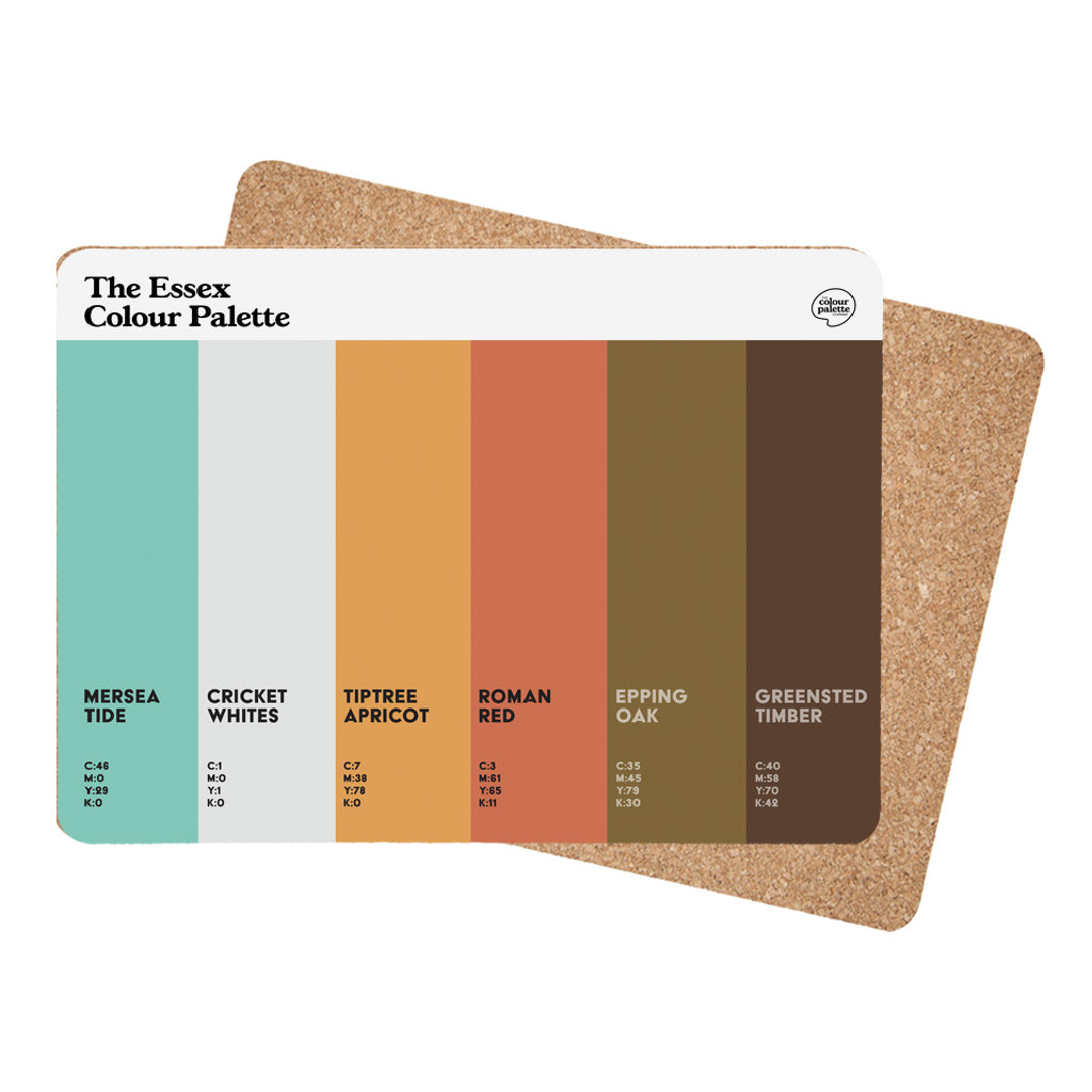 The Essex Colour Palette Placemat