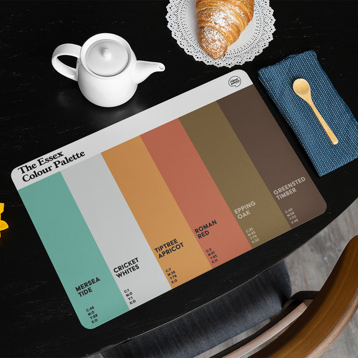 The Essex Colour Palette Placemat