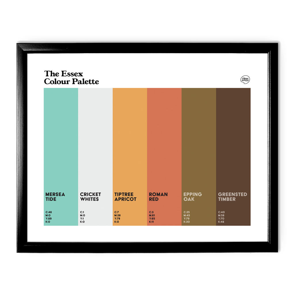 Essex Art Print - Black Frame