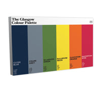 The Glasgow Colour Palette Canvas